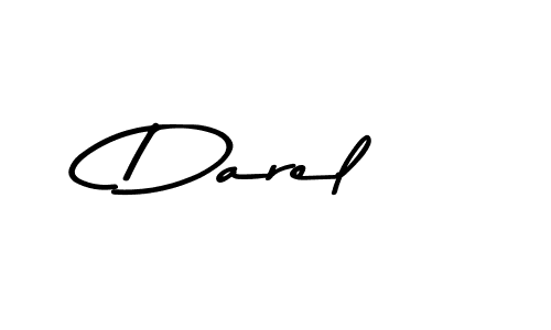 Design your own signature with our free online signature maker. With this signature software, you can create a handwritten (Asem Kandis PERSONAL USE) signature for name Darel. Darel signature style 9 images and pictures png