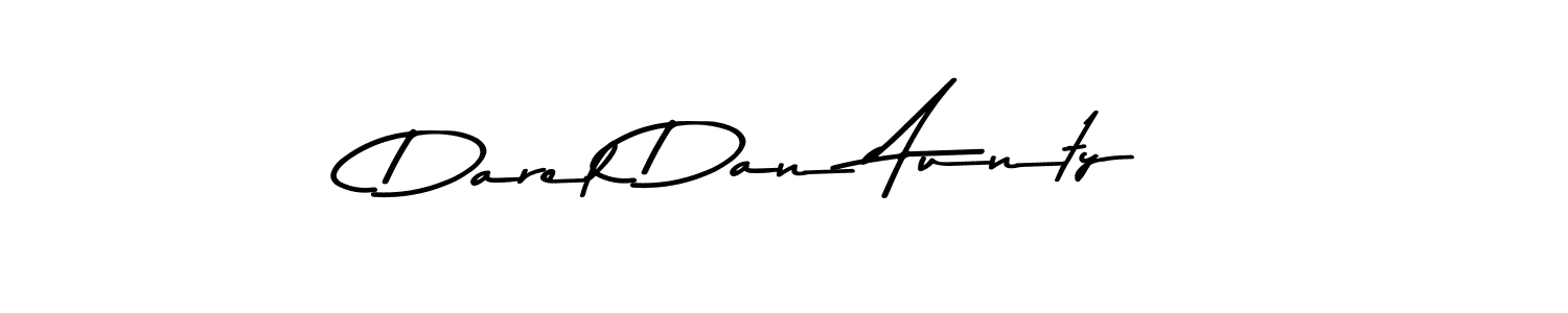 How to make Darel Dan Aunty signature? Asem Kandis PERSONAL USE is a professional autograph style. Create handwritten signature for Darel Dan Aunty name. Darel Dan Aunty signature style 9 images and pictures png