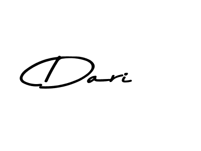 Use a signature maker to create a handwritten signature online. With this signature software, you can design (Asem Kandis PERSONAL USE) your own signature for name Dari. Dari signature style 9 images and pictures png