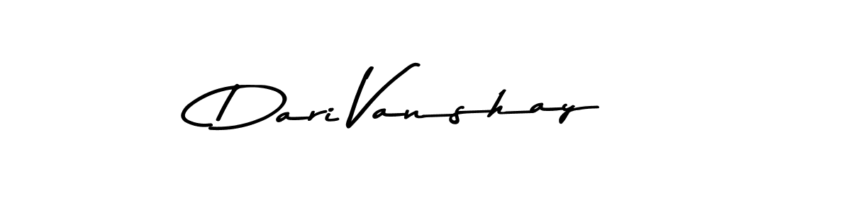 Use a signature maker to create a handwritten signature online. With this signature software, you can design (Asem Kandis PERSONAL USE) your own signature for name Dari Vanshay. Dari Vanshay signature style 9 images and pictures png