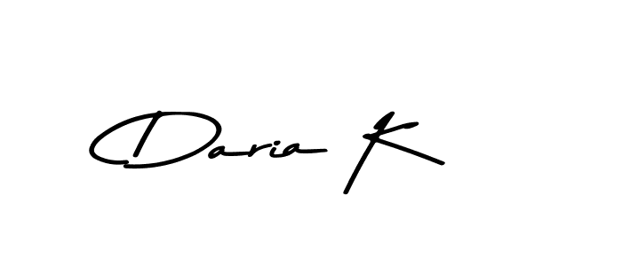 Similarly Asem Kandis PERSONAL USE is the best handwritten signature design. Signature creator online .You can use it as an online autograph creator for name Daria K. Daria K signature style 9 images and pictures png