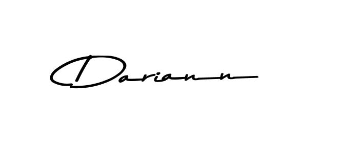 Use a signature maker to create a handwritten signature online. With this signature software, you can design (Asem Kandis PERSONAL USE) your own signature for name Dariann. Dariann signature style 9 images and pictures png