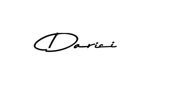 Use a signature maker to create a handwritten signature online. With this signature software, you can design (Asem Kandis PERSONAL USE) your own signature for name Darici. Darici signature style 9 images and pictures png