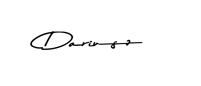 Make a beautiful signature design for name Dariusz. Use this online signature maker to create a handwritten signature for free. Dariusz signature style 9 images and pictures png