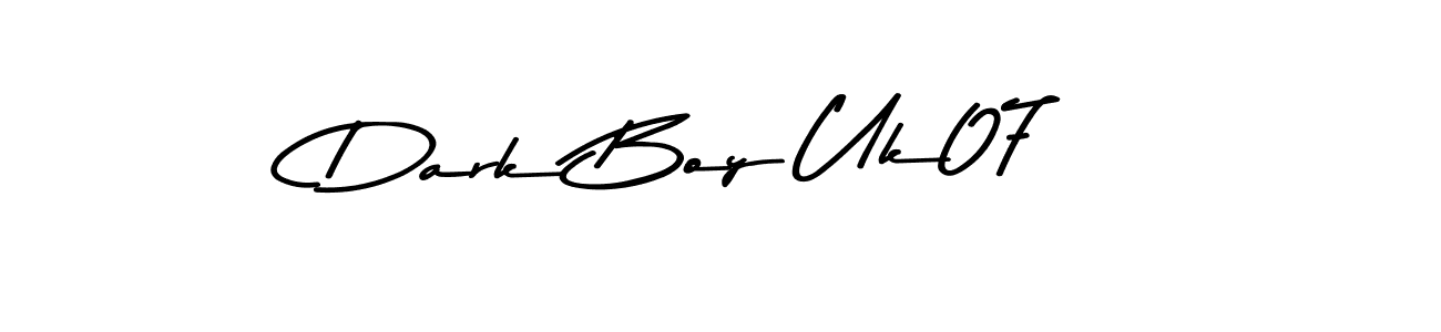 Create a beautiful signature design for name Dark Boy Uk07. With this signature (Asem Kandis PERSONAL USE) fonts, you can make a handwritten signature for free. Dark Boy Uk07 signature style 9 images and pictures png