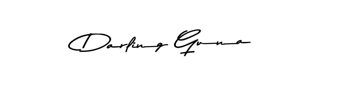 How to Draw Darling Guna signature style? Asem Kandis PERSONAL USE is a latest design signature styles for name Darling Guna. Darling Guna signature style 9 images and pictures png