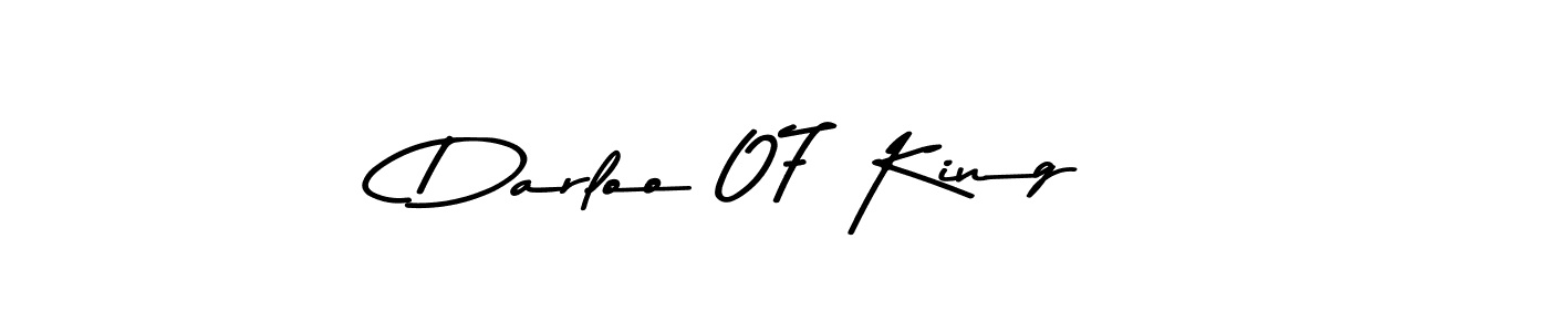 Also we have Darloo 07 King name is the best signature style. Create professional handwritten signature collection using Asem Kandis PERSONAL USE autograph style. Darloo 07 King signature style 9 images and pictures png