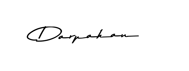 The best way (Asem Kandis PERSONAL USE) to make a short signature is to pick only two or three words in your name. The name Darpahan include a total of six letters. For converting this name. Darpahan signature style 9 images and pictures png