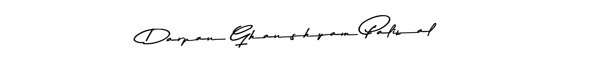 Darpan Ghanshyam Paliwal stylish signature style. Best Handwritten Sign (Asem Kandis PERSONAL USE) for my name. Handwritten Signature Collection Ideas for my name Darpan Ghanshyam Paliwal. Darpan Ghanshyam Paliwal signature style 9 images and pictures png