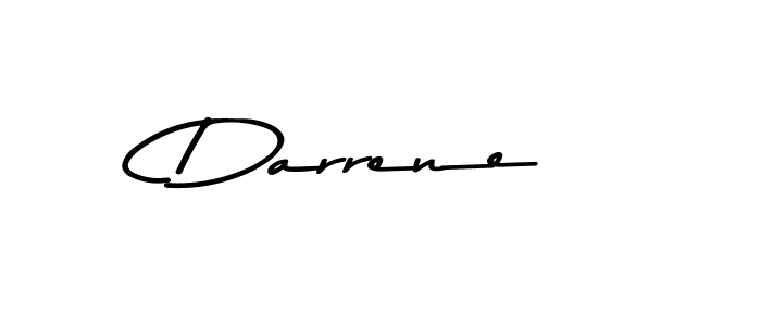 Use a signature maker to create a handwritten signature online. With this signature software, you can design (Asem Kandis PERSONAL USE) your own signature for name Darrene. Darrene signature style 9 images and pictures png