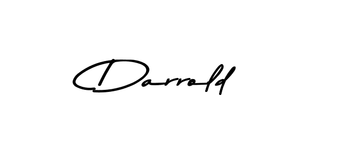 Similarly Asem Kandis PERSONAL USE is the best handwritten signature design. Signature creator online .You can use it as an online autograph creator for name Darrold. Darrold signature style 9 images and pictures png