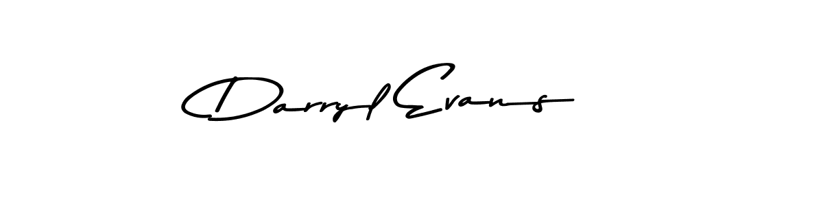 Create a beautiful signature design for name Darryl Evans. With this signature (Asem Kandis PERSONAL USE) fonts, you can make a handwritten signature for free. Darryl Evans signature style 9 images and pictures png