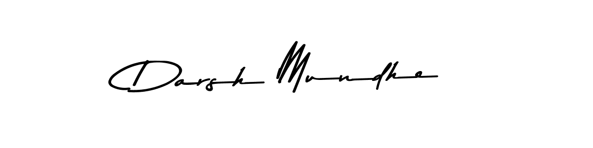 Make a beautiful signature design for name Darsh Mundhe. Use this online signature maker to create a handwritten signature for free. Darsh Mundhe signature style 9 images and pictures png