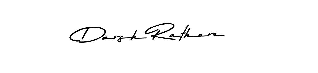 Darsh Rathore stylish signature style. Best Handwritten Sign (Asem Kandis PERSONAL USE) for my name. Handwritten Signature Collection Ideas for my name Darsh Rathore. Darsh Rathore signature style 9 images and pictures png