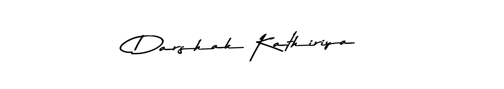 Make a beautiful signature design for name Darshak Kathiriya. Use this online signature maker to create a handwritten signature for free. Darshak Kathiriya signature style 9 images and pictures png