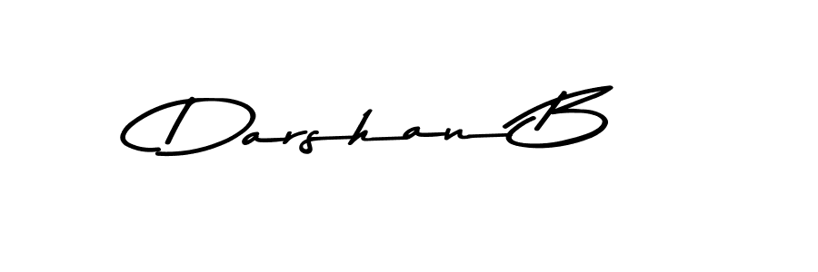 How to Draw Darshan B signature style? Asem Kandis PERSONAL USE is a latest design signature styles for name Darshan B. Darshan B signature style 9 images and pictures png