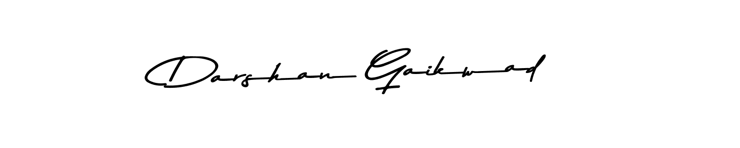 This is the best signature style for the Darshan Gaikwad name. Also you like these signature font (Asem Kandis PERSONAL USE). Mix name signature. Darshan Gaikwad signature style 9 images and pictures png