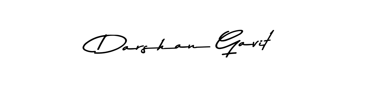 Use a signature maker to create a handwritten signature online. With this signature software, you can design (Asem Kandis PERSONAL USE) your own signature for name Darshan Gavit. Darshan Gavit signature style 9 images and pictures png