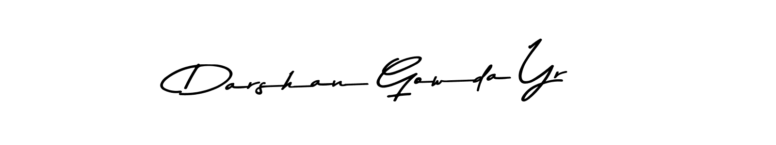 You can use this online signature creator to create a handwritten signature for the name Darshan Gowda Yr. This is the best online autograph maker. Darshan Gowda Yr signature style 9 images and pictures png