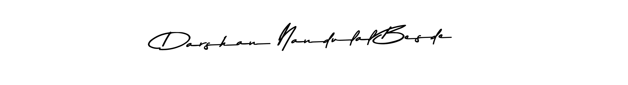 Similarly Asem Kandis PERSONAL USE is the best handwritten signature design. Signature creator online .You can use it as an online autograph creator for name Darshan Nandulal Besde. Darshan Nandulal Besde signature style 9 images and pictures png