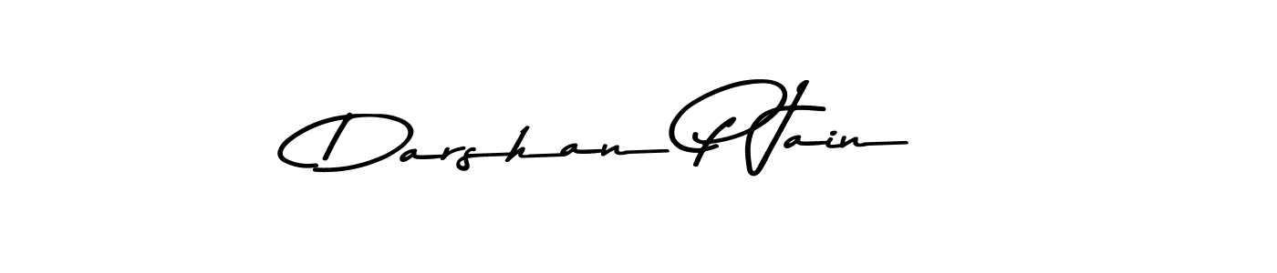 How to make Darshan P Jain signature? Asem Kandis PERSONAL USE is a professional autograph style. Create handwritten signature for Darshan P Jain name. Darshan P Jain signature style 9 images and pictures png