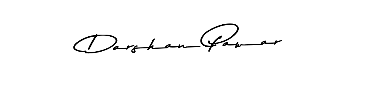How to make Darshan Pawar signature? Asem Kandis PERSONAL USE is a professional autograph style. Create handwritten signature for Darshan Pawar name. Darshan Pawar signature style 9 images and pictures png