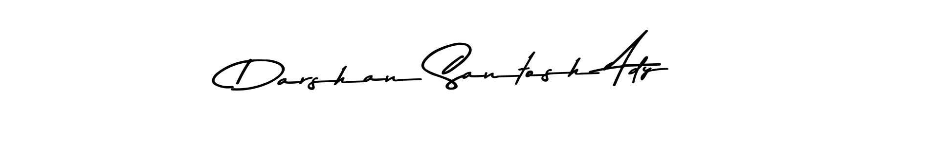 How to make Darshan Santosh Ady signature? Asem Kandis PERSONAL USE is a professional autograph style. Create handwritten signature for Darshan Santosh Ady name. Darshan Santosh Ady signature style 9 images and pictures png