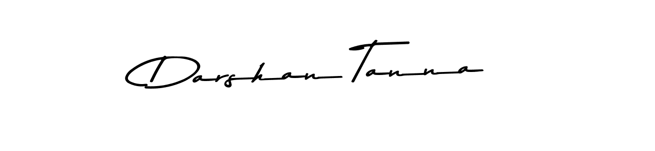 Make a beautiful signature design for name Darshan Tanna. With this signature (Asem Kandis PERSONAL USE) style, you can create a handwritten signature for free. Darshan Tanna signature style 9 images and pictures png