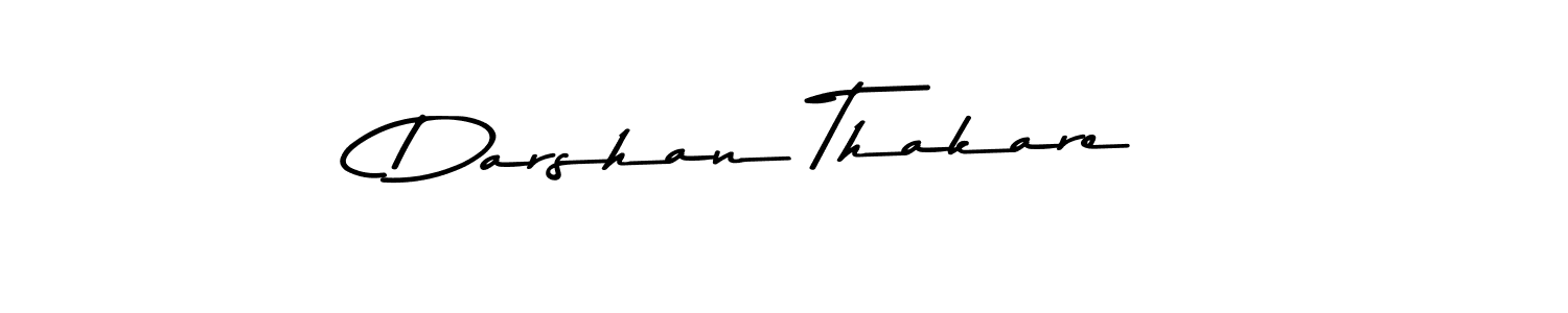 It looks lik you need a new signature style for name Darshan Thakare. Design unique handwritten (Asem Kandis PERSONAL USE) signature with our free signature maker in just a few clicks. Darshan Thakare signature style 9 images and pictures png