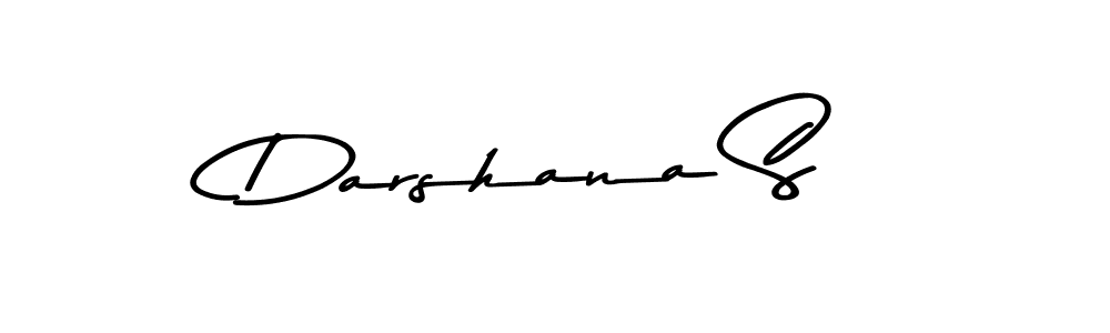 Create a beautiful signature design for name Darshana S. With this signature (Asem Kandis PERSONAL USE) fonts, you can make a handwritten signature for free. Darshana S signature style 9 images and pictures png