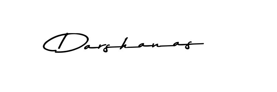 Use a signature maker to create a handwritten signature online. With this signature software, you can design (Asem Kandis PERSONAL USE) your own signature for name Darshanas. Darshanas signature style 9 images and pictures png