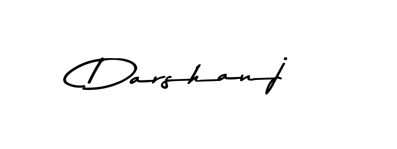 Also we have Darshanj name is the best signature style. Create professional handwritten signature collection using Asem Kandis PERSONAL USE autograph style. Darshanj signature style 9 images and pictures png