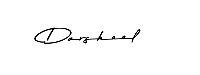 Use a signature maker to create a handwritten signature online. With this signature software, you can design (Asem Kandis PERSONAL USE) your own signature for name Darsheel. Darsheel signature style 9 images and pictures png