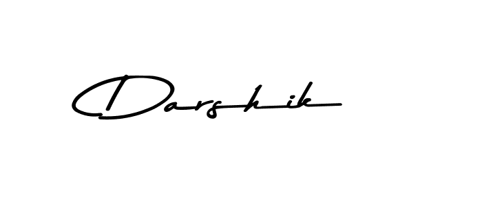 Make a beautiful signature design for name Darshik. Use this online signature maker to create a handwritten signature for free. Darshik signature style 9 images and pictures png