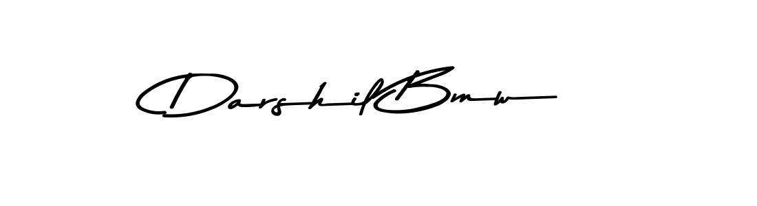 How to make Darshil Bmw signature? Asem Kandis PERSONAL USE is a professional autograph style. Create handwritten signature for Darshil Bmw name. Darshil Bmw signature style 9 images and pictures png