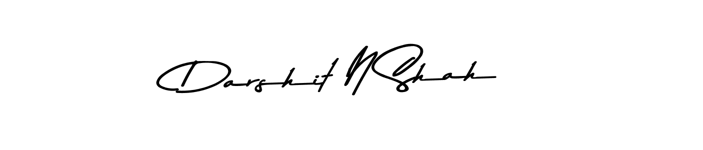 How to make Darshit N Shah signature? Asem Kandis PERSONAL USE is a professional autograph style. Create handwritten signature for Darshit N Shah name. Darshit N Shah signature style 9 images and pictures png