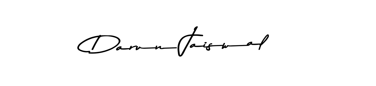 Design your own signature with our free online signature maker. With this signature software, you can create a handwritten (Asem Kandis PERSONAL USE) signature for name Darun Jaiswal. Darun Jaiswal signature style 9 images and pictures png