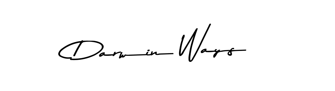 Check out images of Autograph of Darwin Ways name. Actor Darwin Ways Signature Style. Asem Kandis PERSONAL USE is a professional sign style online. Darwin Ways signature style 9 images and pictures png