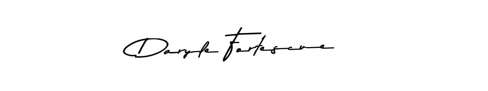 Design your own signature with our free online signature maker. With this signature software, you can create a handwritten (Asem Kandis PERSONAL USE) signature for name Daryle Fortescue. Daryle Fortescue signature style 9 images and pictures png