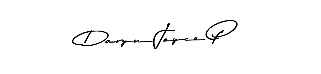 The best way (Asem Kandis PERSONAL USE) to make a short signature is to pick only two or three words in your name. The name Daryn Joyce P include a total of six letters. For converting this name. Daryn Joyce P signature style 9 images and pictures png