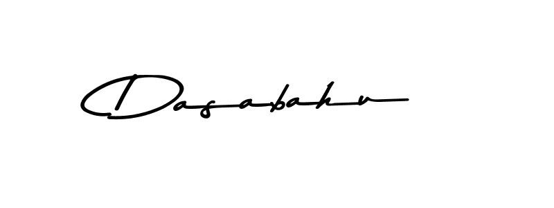 How to make Dasabahu name signature. Use Asem Kandis PERSONAL USE style for creating short signs online. This is the latest handwritten sign. Dasabahu signature style 9 images and pictures png