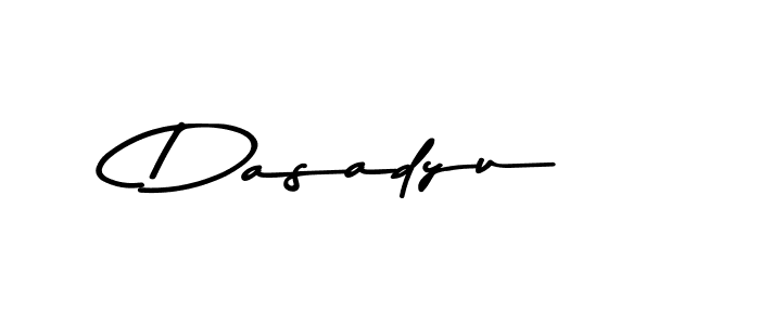 Make a beautiful signature design for name Dasadyu. Use this online signature maker to create a handwritten signature for free. Dasadyu signature style 9 images and pictures png