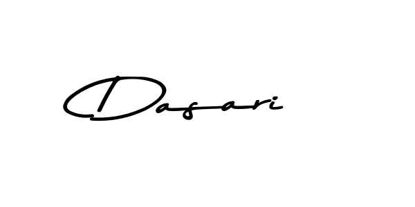 Use a signature maker to create a handwritten signature online. With this signature software, you can design (Asem Kandis PERSONAL USE) your own signature for name Dasari. Dasari signature style 9 images and pictures png