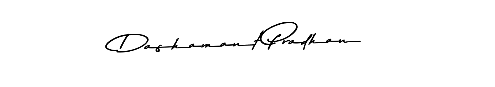 Create a beautiful signature design for name Dashamant Pradhan. With this signature (Asem Kandis PERSONAL USE) fonts, you can make a handwritten signature for free. Dashamant Pradhan signature style 9 images and pictures png