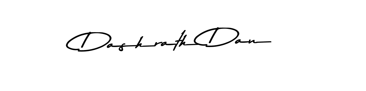 Create a beautiful signature design for name Dashrath Dan. With this signature (Asem Kandis PERSONAL USE) fonts, you can make a handwritten signature for free. Dashrath Dan signature style 9 images and pictures png