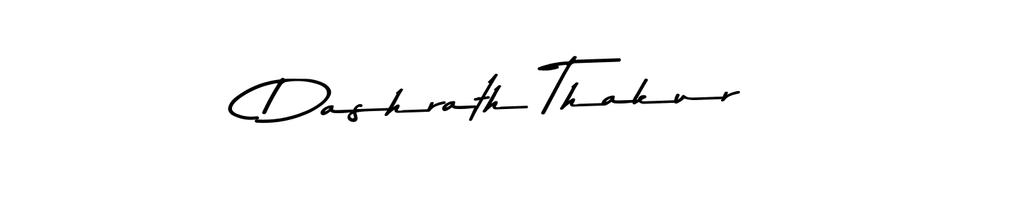 Dashrath Thakur stylish signature style. Best Handwritten Sign (Asem Kandis PERSONAL USE) for my name. Handwritten Signature Collection Ideas for my name Dashrath Thakur. Dashrath Thakur signature style 9 images and pictures png