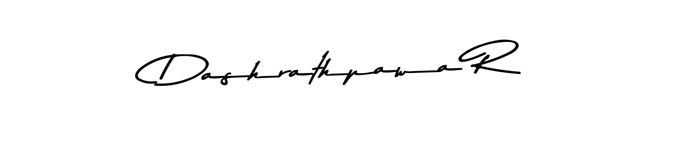 Create a beautiful signature design for name Dashrathpawa R. With this signature (Asem Kandis PERSONAL USE) fonts, you can make a handwritten signature for free. Dashrathpawa R signature style 9 images and pictures png