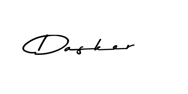 How to make Dasker signature? Asem Kandis PERSONAL USE is a professional autograph style. Create handwritten signature for Dasker name. Dasker signature style 9 images and pictures png