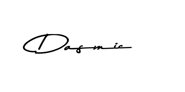 Use a signature maker to create a handwritten signature online. With this signature software, you can design (Asem Kandis PERSONAL USE) your own signature for name Dasmic. Dasmic signature style 9 images and pictures png