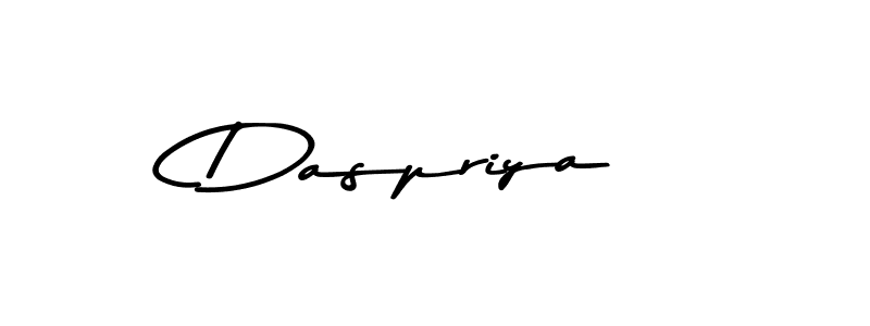 Daspriya stylish signature style. Best Handwritten Sign (Asem Kandis PERSONAL USE) for my name. Handwritten Signature Collection Ideas for my name Daspriya. Daspriya signature style 9 images and pictures png